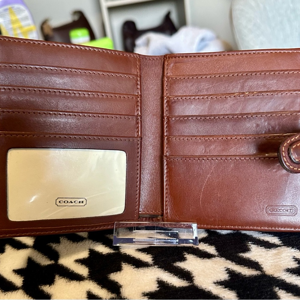 VTG Coach Sheridan Collection Wilmington satchel and kiss lock wallet set - Picture 5 of 11